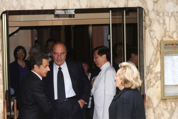Nicolas Sarkozy déjeune avec le couple Chirac, à Paris, le 15 juin 2010 !