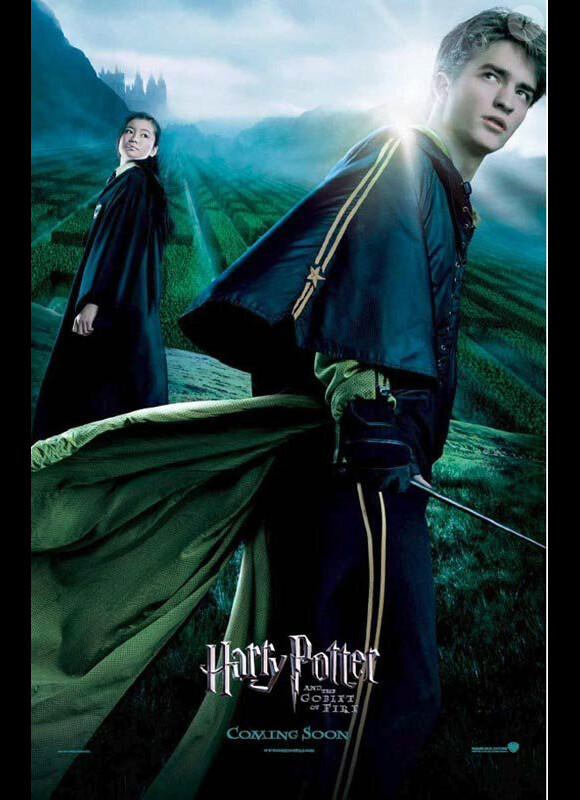Robert Pattinson dans Hary Potter et la coupe de feu en 2005.