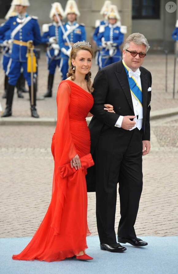 Samedi 19 juin 2010 : Le mariage de la princesse Victoria de Suède et de Daniel Westling, apothéose de leur conte de fées, a été béni par un incroyable cortège de royaux. Laurent et Claire de Belgique.