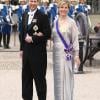 Samedi 19 juin 2010 : Le mariage de la princesse Victoria de Suède et de Daniel Westling, apothéose de leur conte de fées, a été béni par un incroyable cortège de royaux. Le comte et la comtesse de Wessex.