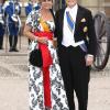 Samedi 19 juin 2010 : Le mariage de la princesse Victoria de Suède et de Daniel Westling, apothéose de leur conte de fées, a été béni par un incroyable cortège de royaux. Constantin et Laurence des Pays-Bas.