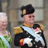 Samedi 19 juin 2010 : Le mariage de la princesse Victoria de Suède et de Daniel Westling, apothéose de leur conte de fées, a été béni par un incroyable cortège de royaux. La reine Margrethe de Danemark et le prince consort Henrik.