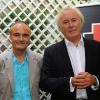 Philippe Val directeur de France Inter et Jean-Luc Hees, président de Radio France