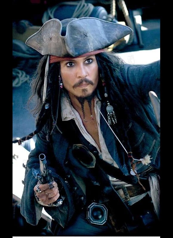 Johnny Depp dans la peau de Jack Sparrow