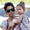 Halle Berry et sa fille Nahla à Beverly Hills, le 1er juillet 2010