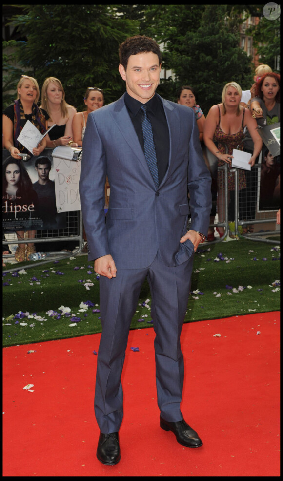 Kellan Lutz lors de l'avant-première de Twilight III : Hésitation à Londres le 1er juillet 2010