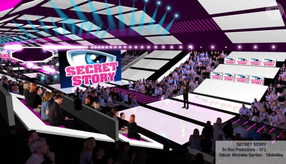 Voici à quoi ressemblera le plateau du prime time de Secret Story 4. 