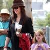 Brooke Shields en famille à Los Angeles
