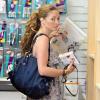 Rebecca Gayheart fait du shopping à Los Angeles, pour sa petite Billie Beatrice, le 15/07/2010.