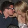 Josh Harnett et Sophia Lie, lors du dîner à l'Hotel Mezzatorre, à l'occasion du dernier jour du 8e Festival Global Music & Cinema d'Ischia, en Italie, le 17 juillet 2010.