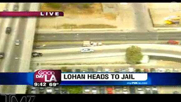 Lindsay Lohan sur la route du centre de détention de Lynwood