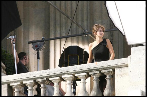 Penélope Cruz en shooting photo pour Lancôme
