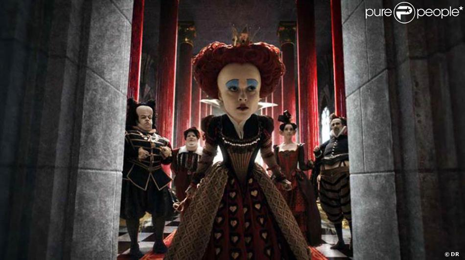 La Reine De Coeur Alice Au Pays Des Merveilles Film Helena Bonham Carter est la Reine Rouge du Alice au Pays des Merveilles