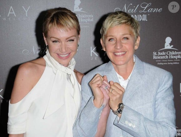 Portia de Rossi et Ellen DeGeneres, l'un des plus beaux couples d'Hollywood