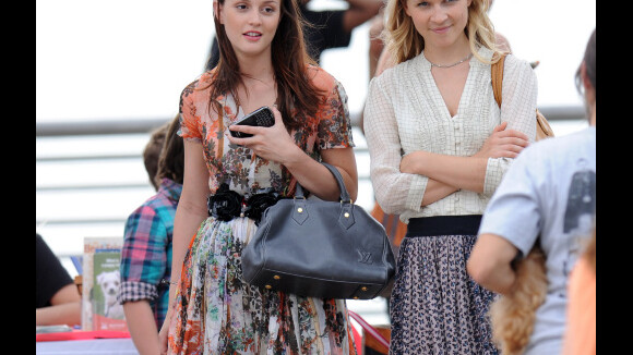 Gossip Girl : Leighton Meester et Clémence Poésy ont eu un coup de coeur, mais pas pour Chuck Bass !