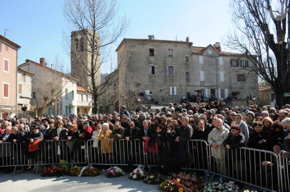 Obsèques de Jean Ferrat, le 16 mars 2010