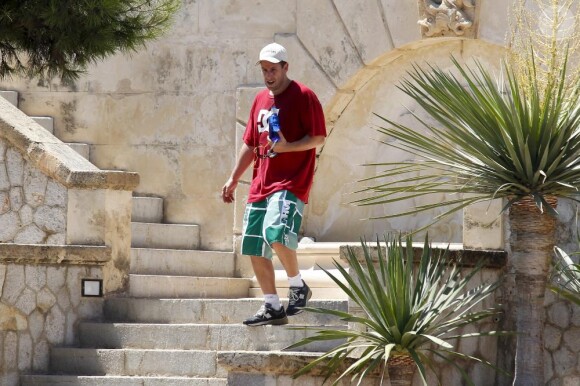 Adam Sandler en vacances à Palma de majorque, en Espagne