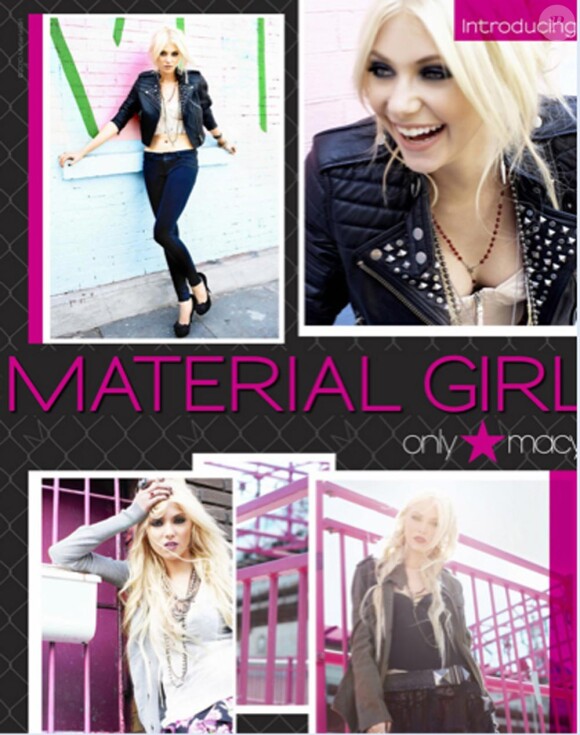 Taylor Monsen pour Material Girl