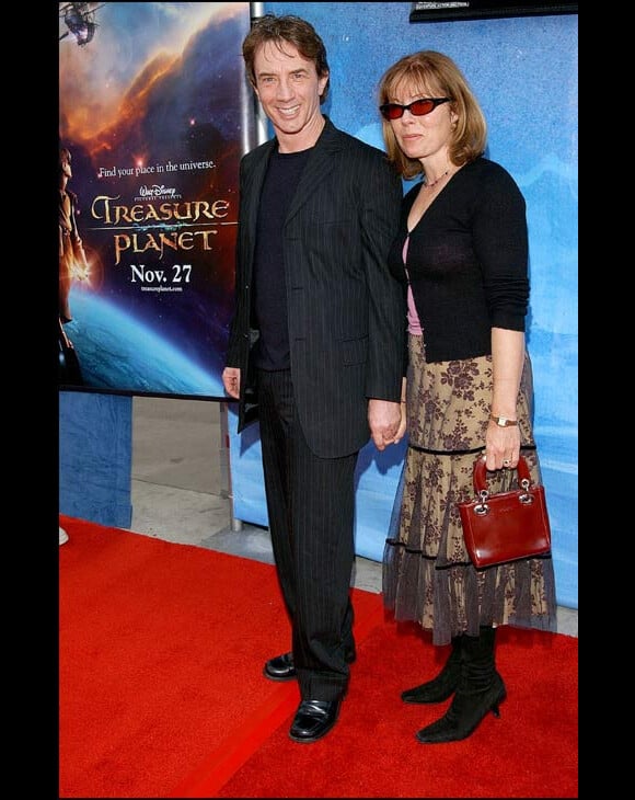 Martin Short et sa femme Nancy Dolman à Los Angeles en novembre 2002