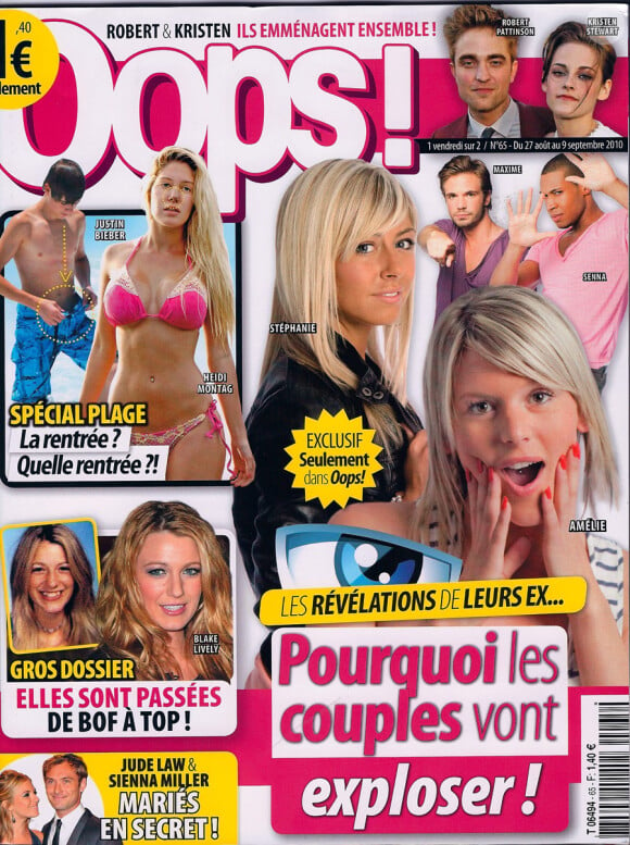 Magazine Oops du 27 août au 9 septembre 2010
