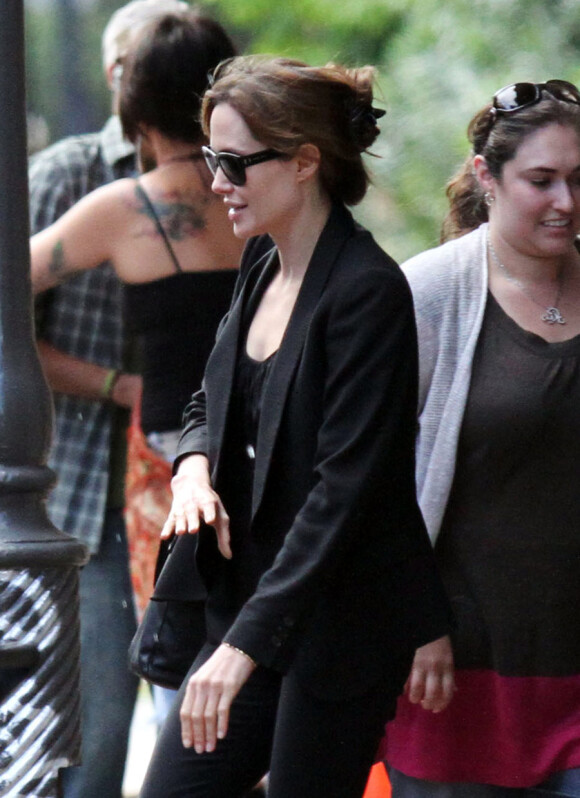 Angelina Jolie à New York, le 27 août 2010