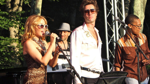 Kylie Minogue et Rufus Wainwright ont chanté la dernière chanson de l'été...