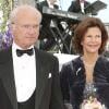 Polar Music Prize, Stockholm le 30 août 2010 : Le roi Carl XVI Gustaf de Suède et la reine Silvia