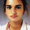 Rania de Jordanie alors qu'elle était étudiande à l'Université américaine du Caire, en 1991