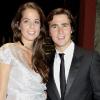 Anouchka Delon et son compagnon Julien Dereins lors du Grand Bal de Deauville, le 28 août 2010