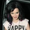 Katy Perry à la sortie des studios ITV à Londres