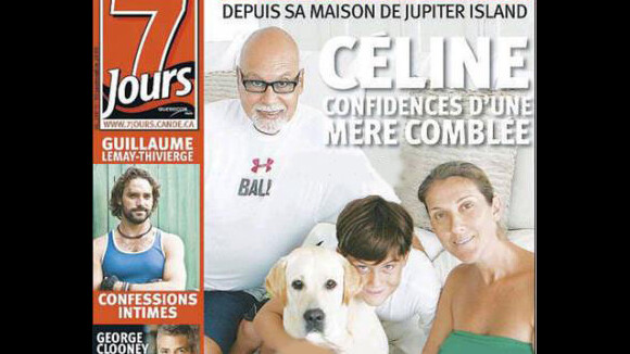 Céline Dion, entourée de ceux qu'elle aime, affiche son magnifique ventre de future maman !