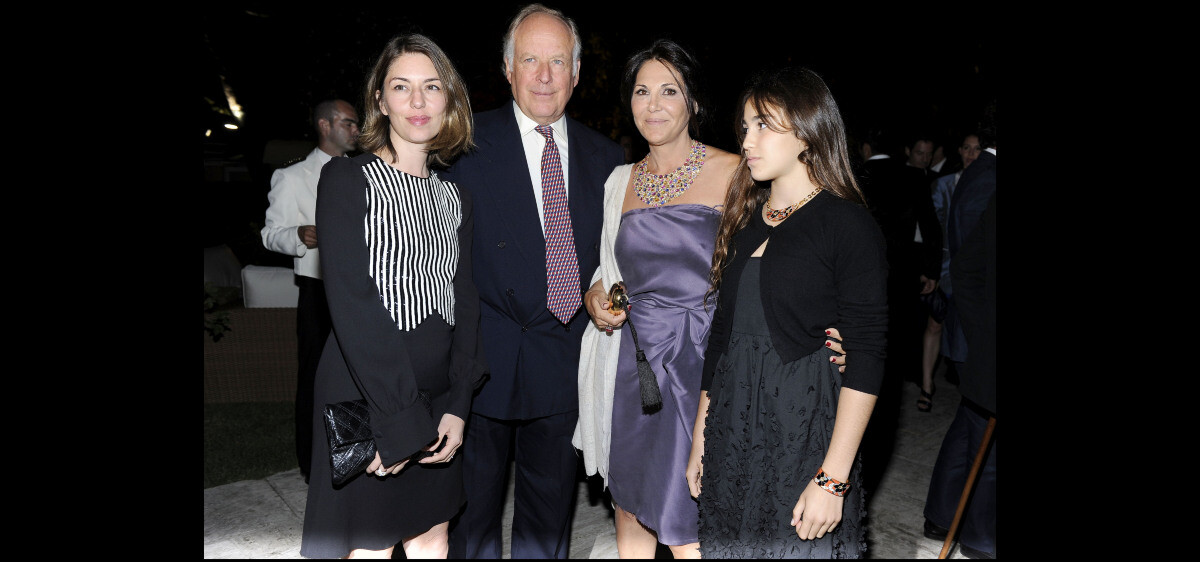 Photo Sofia Coppola Nicola Bulgari son epouse Beatrice Bulgari et leur fille Ginevra Bulgari lors de la soiree Bulgari durant la 67e Mostra de Venise le 4 septembre 2010 Purepeople