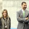 Letizia d'Espagne et son époux Felipe à Ségovie, en Espagne, le 7 septembre 2010.