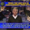 Ellen DeGeneres, invitée du Late Show with David Letterman