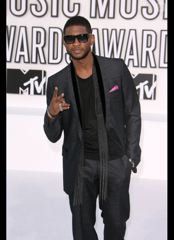 Usher lors des MTV Video Music Awards 2010 à Los Angeles, le 12 septembre 2010