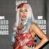 Lady Gaga lors des MTV Video Music Awards à Los Angeles, le 12 septembre 2010