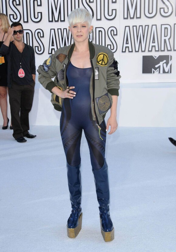 Robyn lors des MTV Video Music Awards à Los Angeles, le 12 septembre 2010