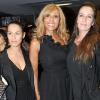 Elisa Tovati, Cathy Guetta et Zoé Félix à la présentation de la collection Tweety by Cathy Guetta pour André, aux Galeries Lafayette, à Paris