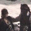 Johnny Depp, Ian McShane et Penélope Cruz sur le tournage de Pirates des Caraïbes 4 à Hawaï le 31 août 2010