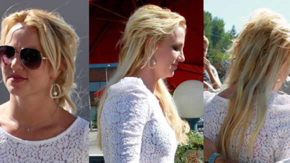 Britney Spears : c'est la cheveustrophe ! Ça ne s'arrange vraiment pas côté capillaire !