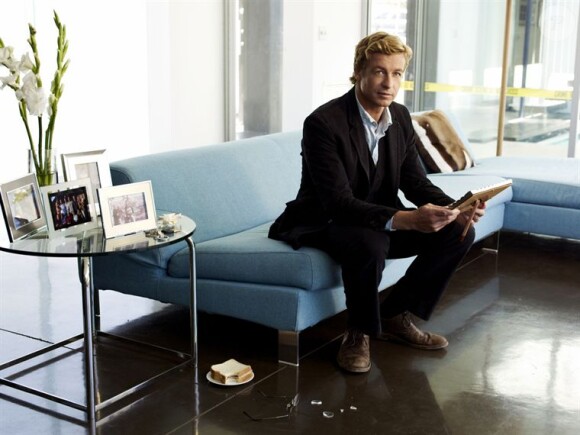 Simon Baker alias The Mentalist