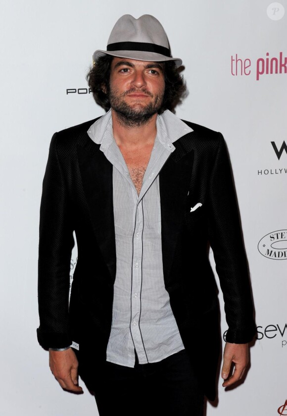 Matthieu Chedid à la Pink Party à Los Angeles le 25 septembre 2010
