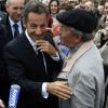 Nicolas Sarkozy en visite à Vézelay. 30/09/2010