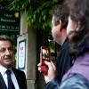Nicolas Sarkozy en visite à Vézelay. 30/09/2010