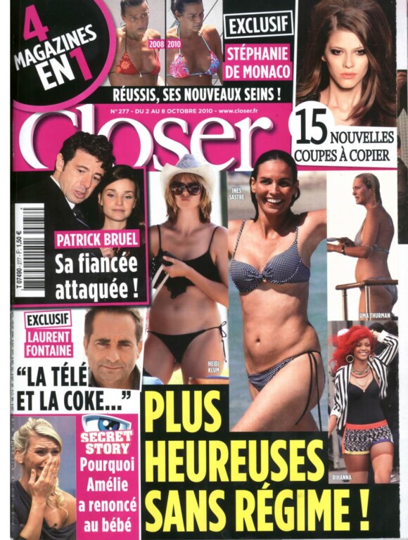 Stéphanie de Monaco en couverture de Closer