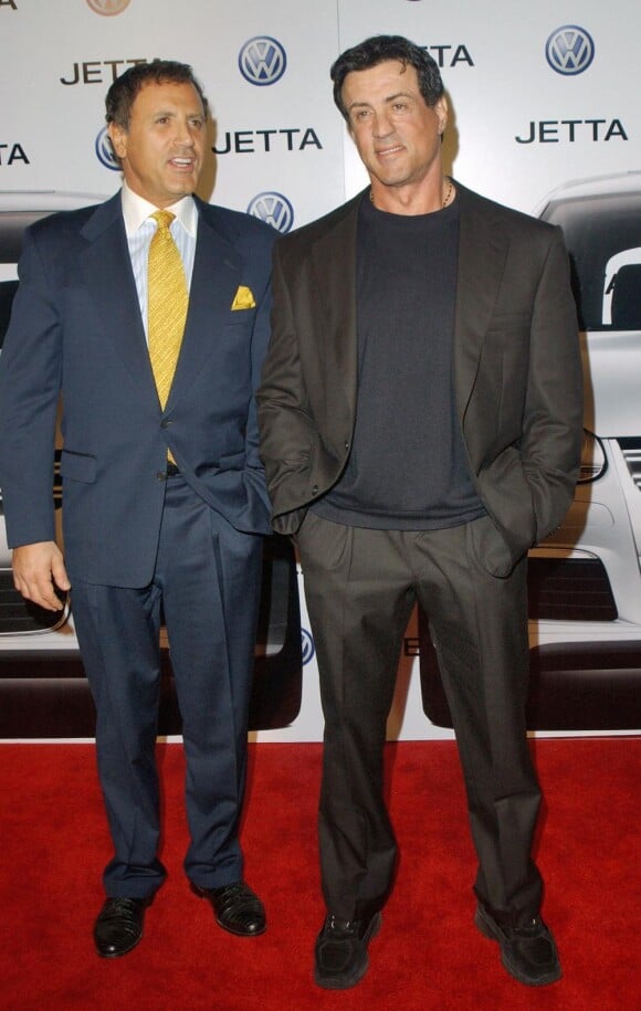 Frank Stallone et son frère Sylvester Stallone