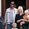 Gavin Rossdale, Gwen Stefani et ses enfants Kingston et Zuma
