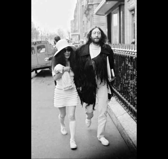 John Lennon et Yoko Ono en 1969