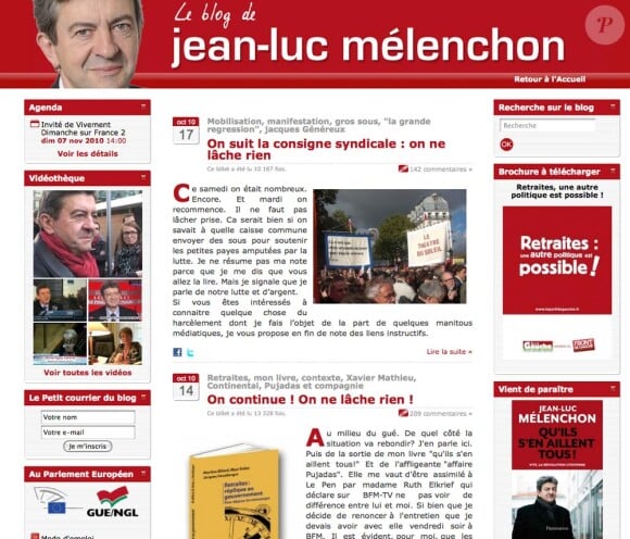 Le blog de Jean-Luc Mélenchon