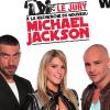 Franck Véron, Marie Courchinoux et Rachid Ferrache, le jury pour l'émission A la recherche du nouveau Michael Jackson diffusée sur W9
